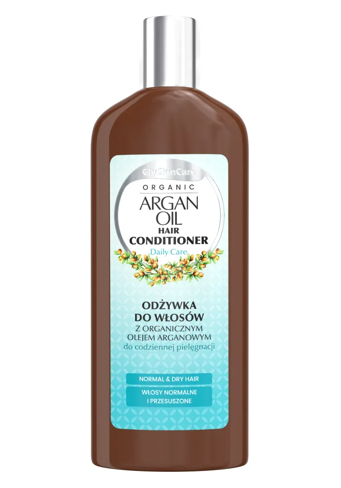 glyskincare argan oil odżywka do włosów z organicznym olejem arganowym