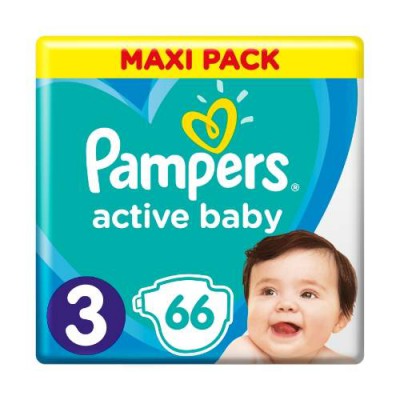 pampers 3 active baby 152 szt cena