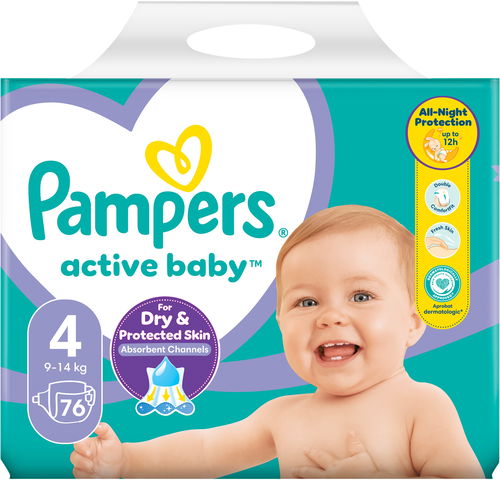 pampers active baby 4 76