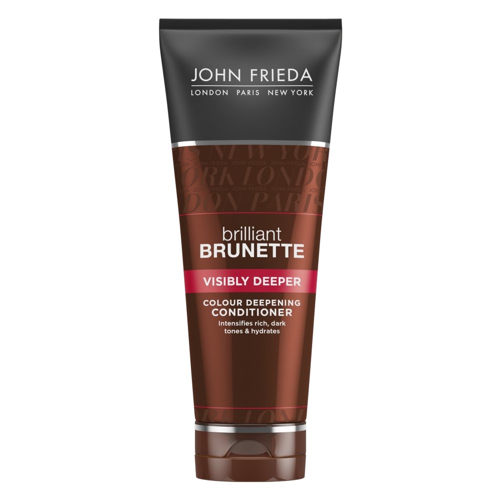 john frieda brilliant brunette odżywka do włosów visibly deeper