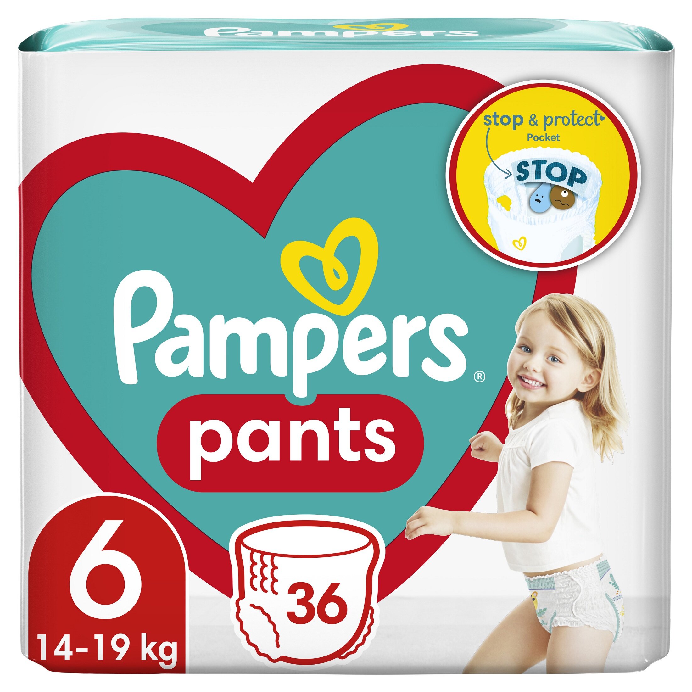 pieluchomajtki pampers 6