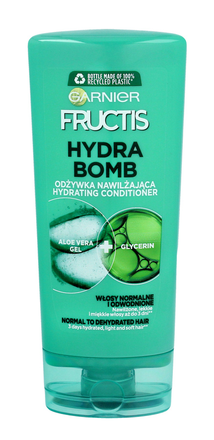 garnier fructis aloe hydra bomb odżywka wzmacniająca do włosów odwodnionyc