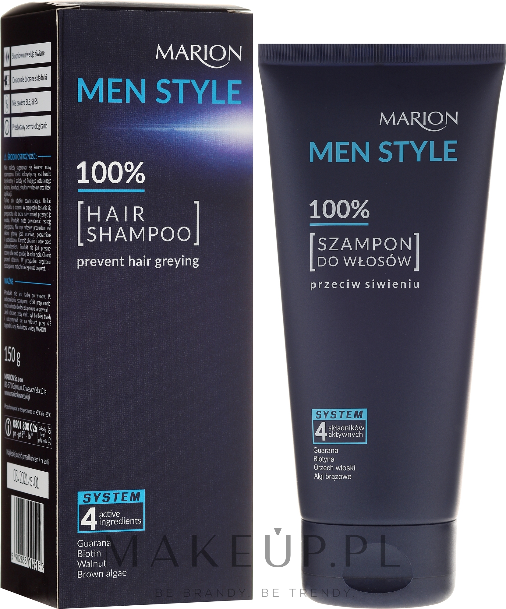 2 marion men style 100 szampon przeciw siwieniu rossman