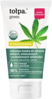 tołpa green wzmacnianie odżywka wzmacniająca odżywka do włosów osłabionych