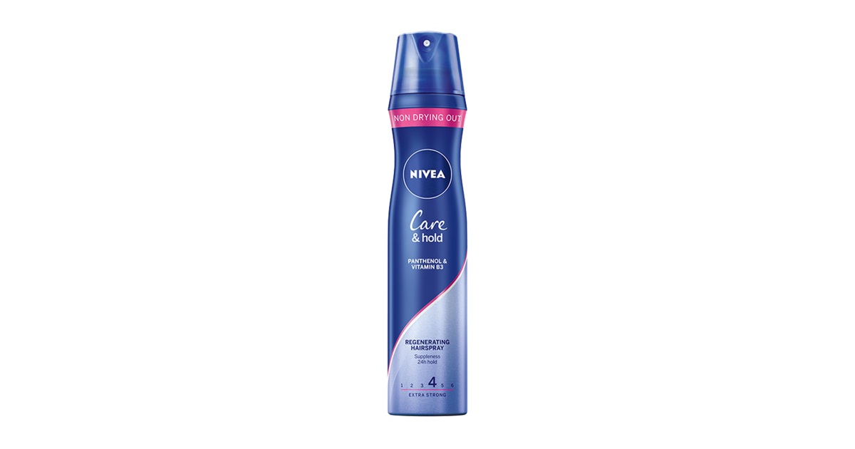 lakier do włosów nivea care and hold