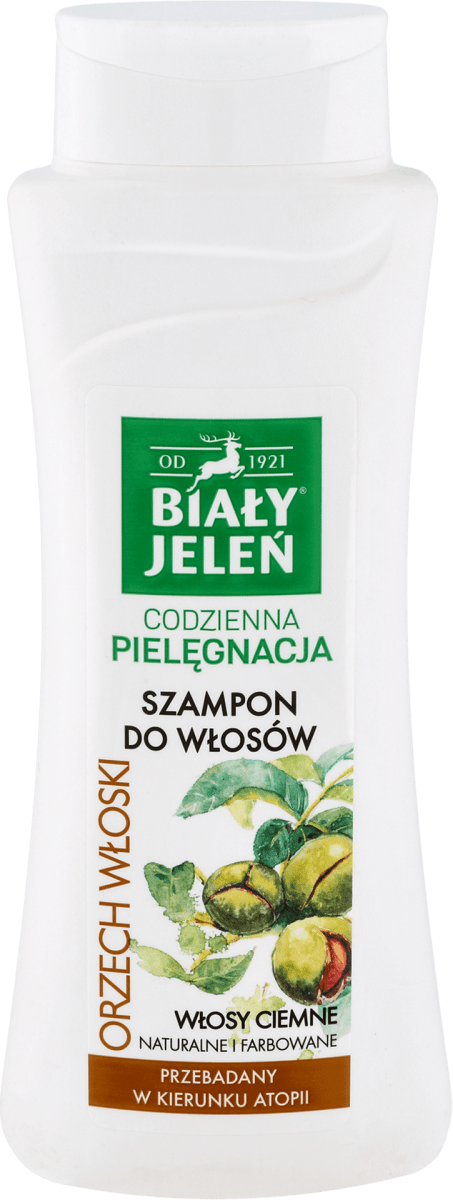 szampon z orzechem bialy jelen