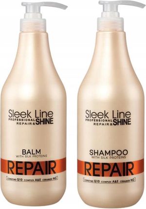 stapiz szampon z jedwabiem sleek line repair 1l opinie