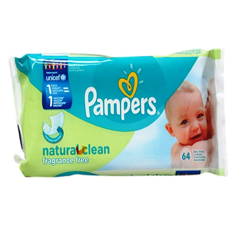 pampers natural clean