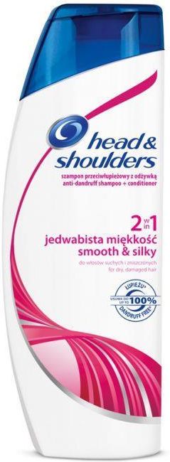 head&shoulders szampon przeciwłupieżowy z odżywką smooth&silky 360ml cena