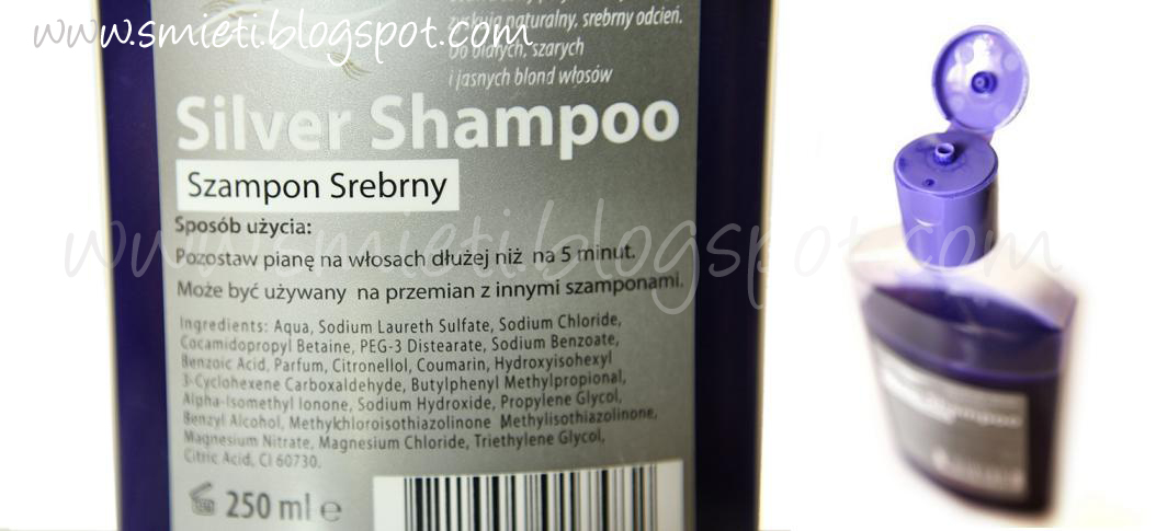 rossmann szampon do włosów srebrny 250 ml