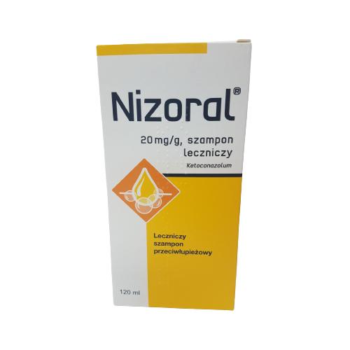 nizoral leczniczy szampon przeciwłupieżowy 120 ml