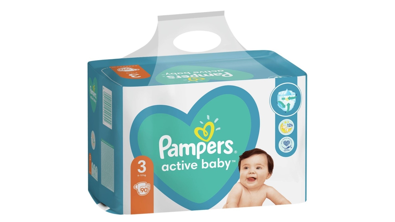 pampers active baby 3 cena