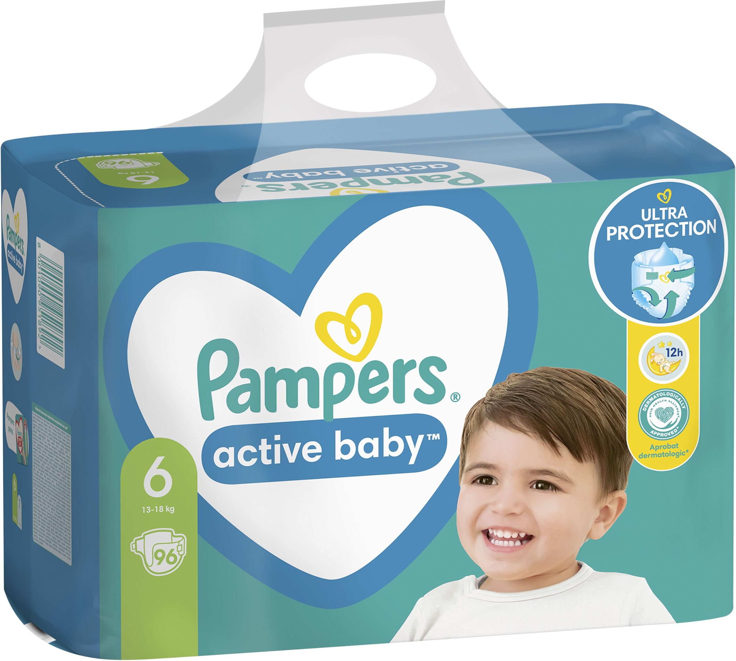 ceneo pampers active baby 6