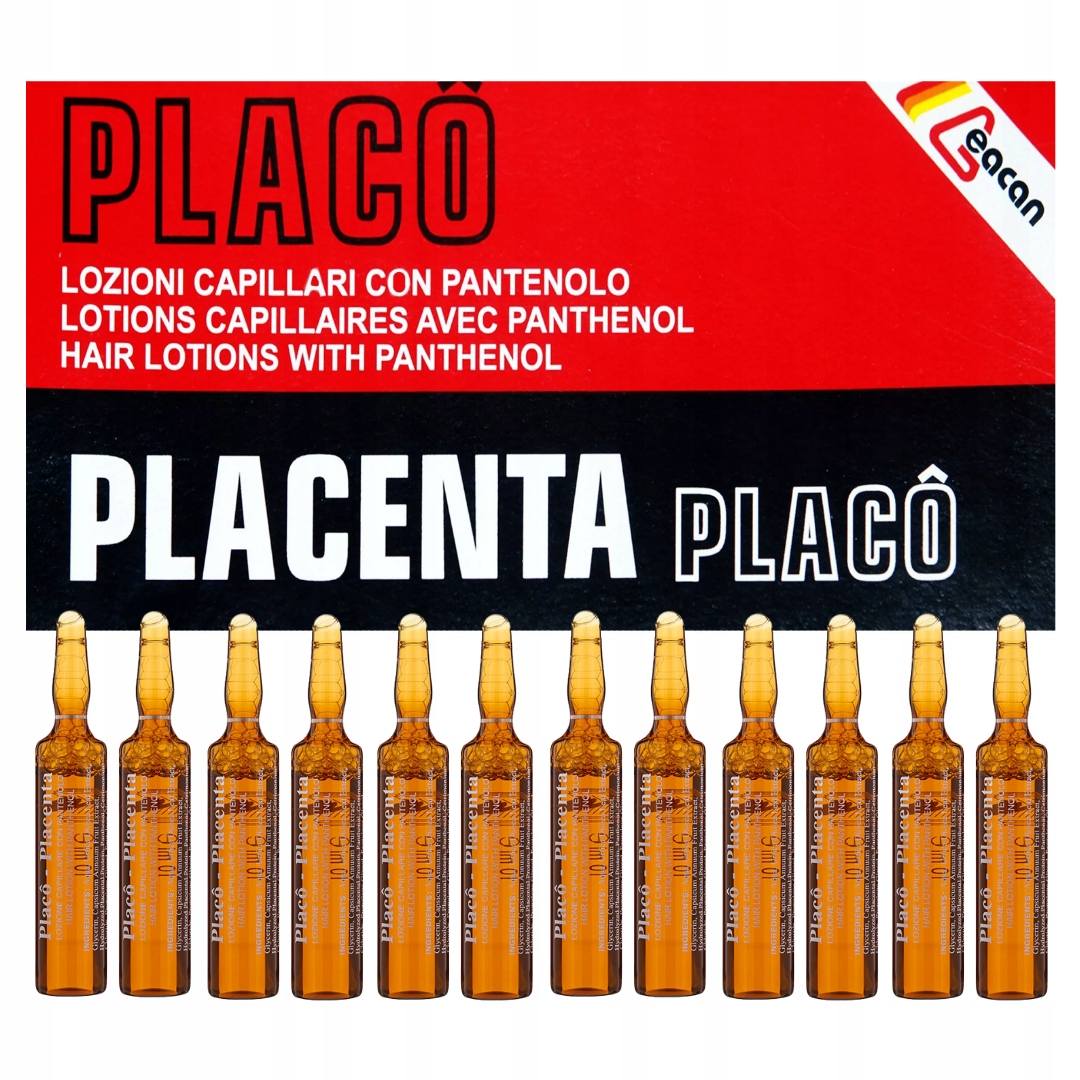 odżywka do włosów placenta 12ampułek