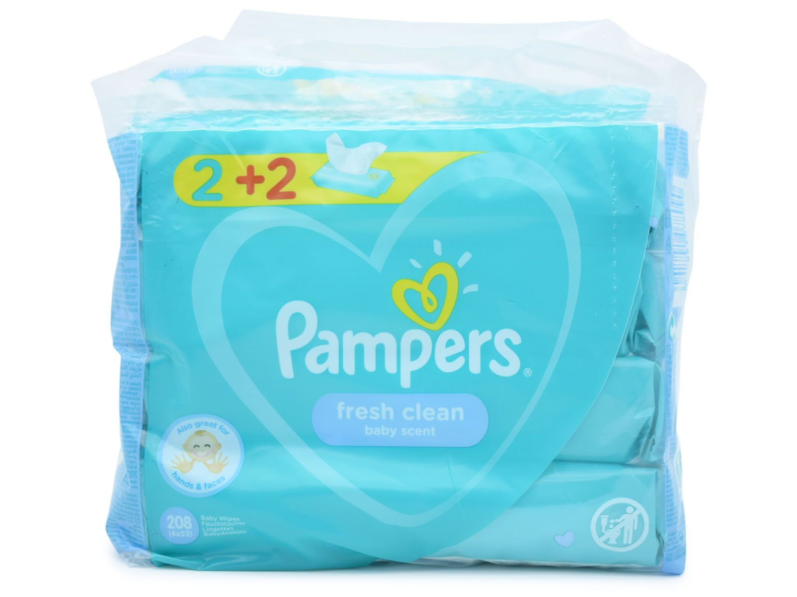 pampers fresh clean chusteczki 4