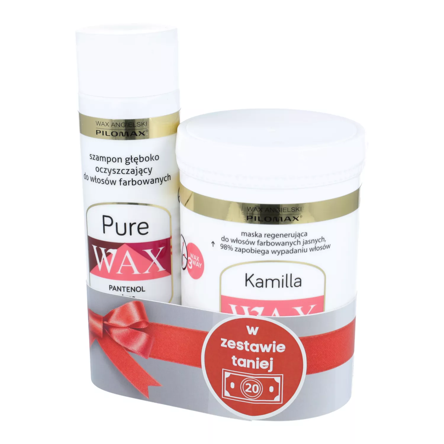 szampon do włosów głęboko oczyszczający pure wax