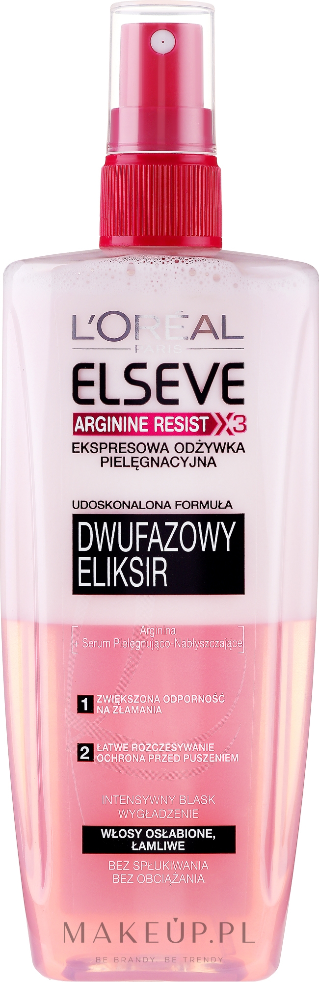 loréal pariselseve arginine resist x3 wzmacniająca odżywka do włosów