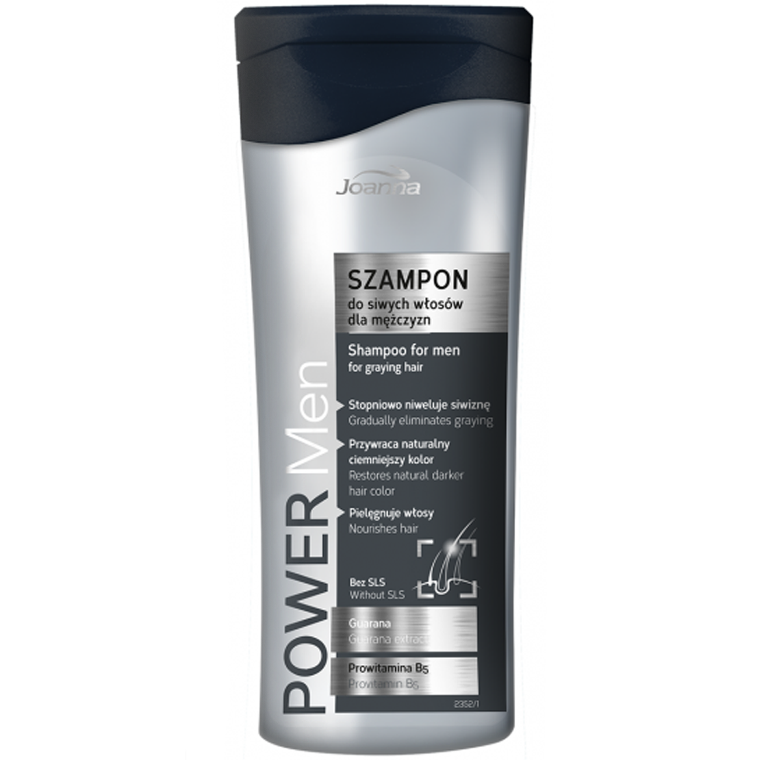 joanna power hair szampon do siwych włosów dla mężczyzn