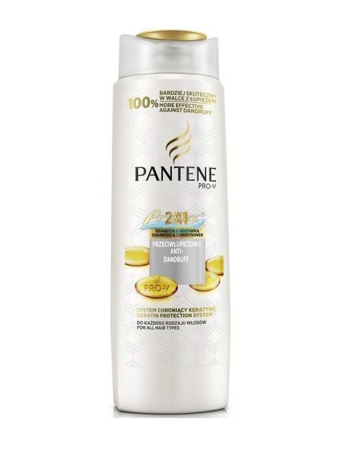 pantene szampon z odżywką 2w1 przeciwłupieżowy