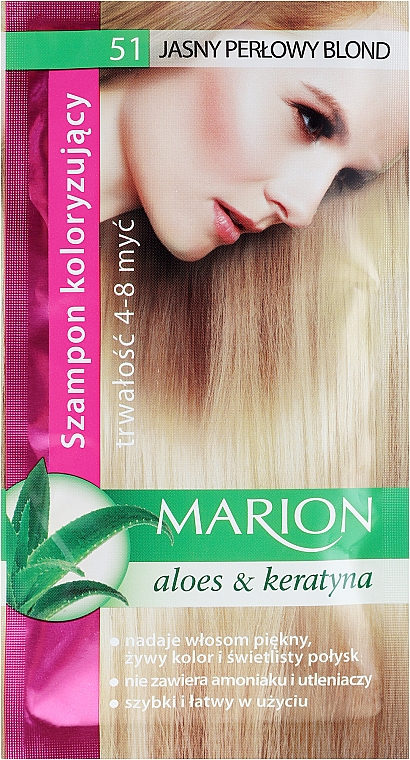 marion szampon platynowy blond opinie