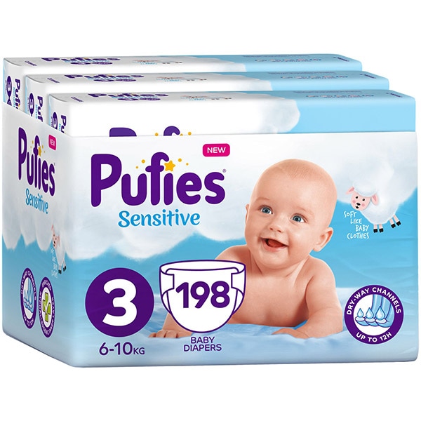 pampers pufies nr 3