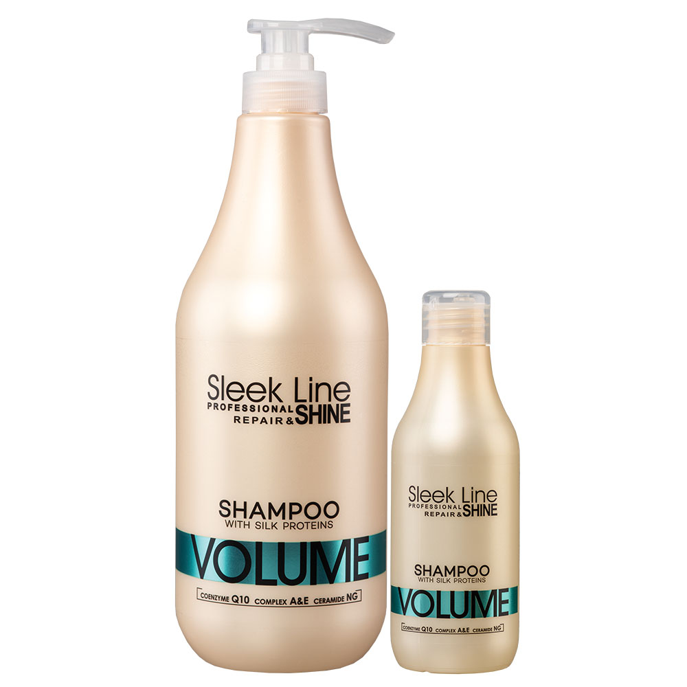 sleek line szampon volume