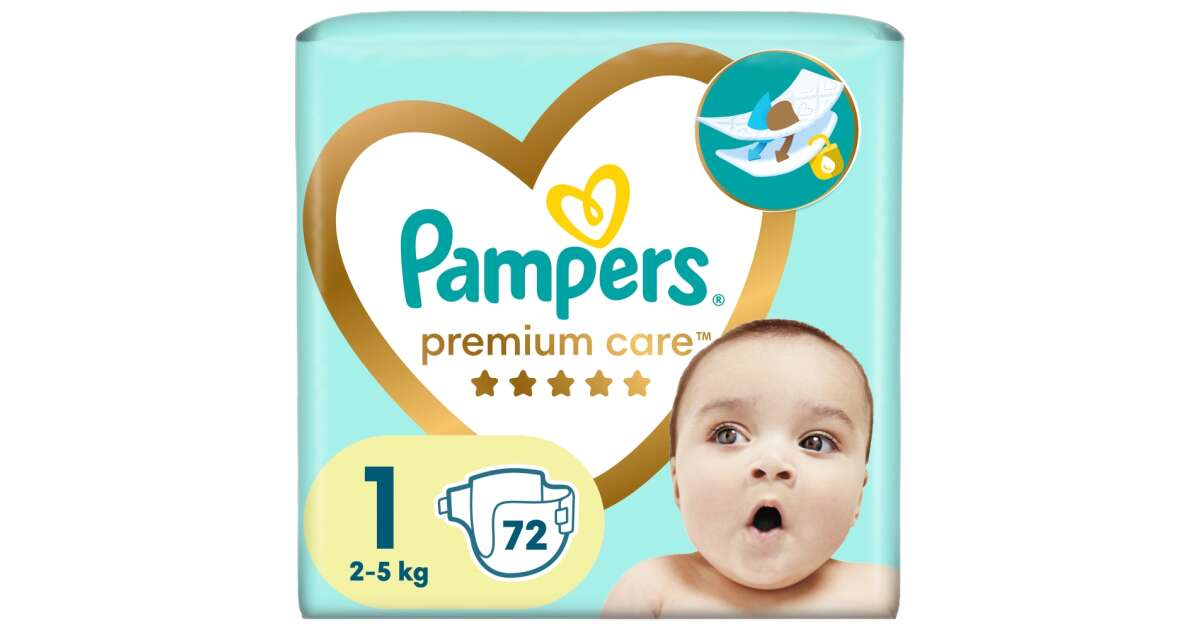 pampers premium care 2 72