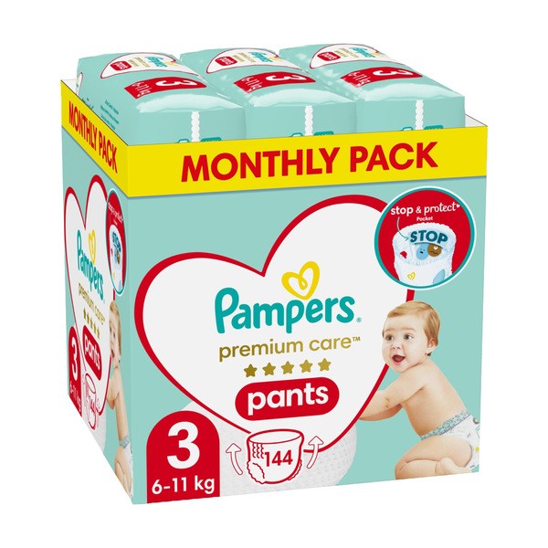 pieluchy pampers 2 144 szt