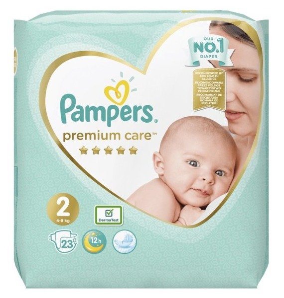 pampers premium care 2 22 sztuki cena