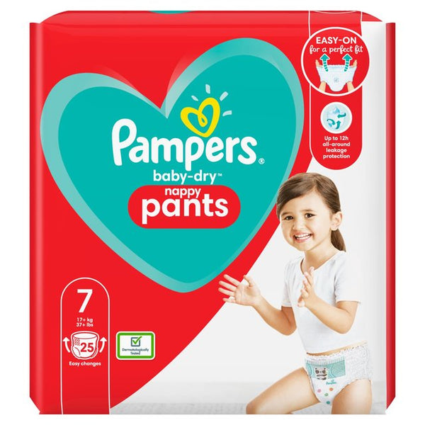 girl in pampers 7