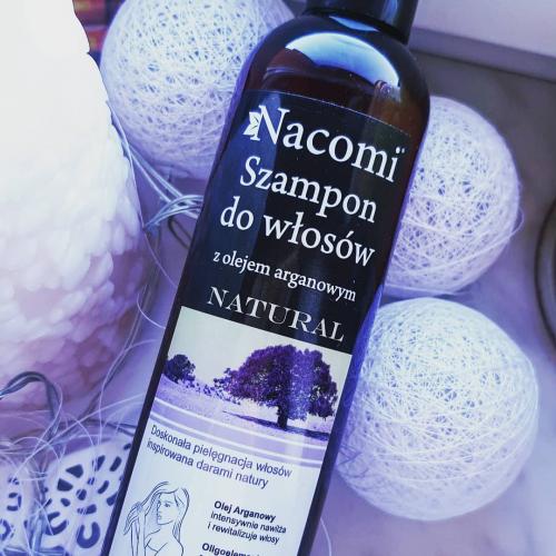 nacomi szampon arganowy