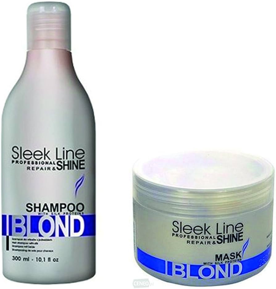 szampon sleek line shine blond