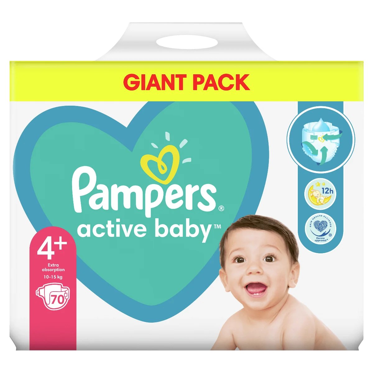 pieluhy pampers active