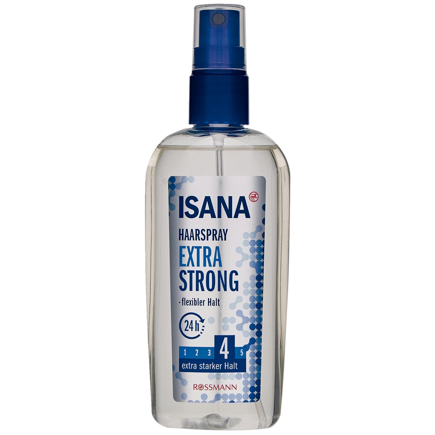 isana lakier do włosów w sprayu extra strong