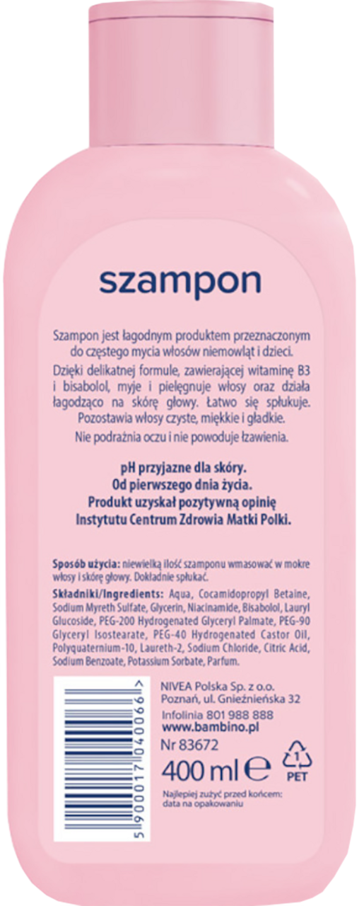 szampon dla dzieci rossmann zmieniony skład