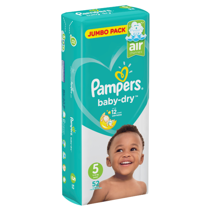 pampers active baby dry junior