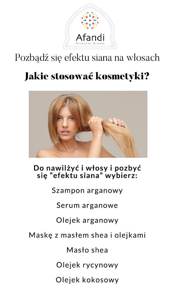 szampon na suche końcówki włosów domowe sposoby