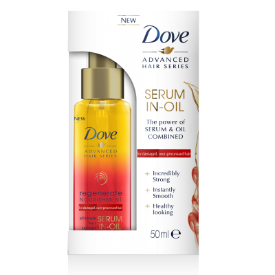 dove olejek do włosów z linii advanced hair series rossmann