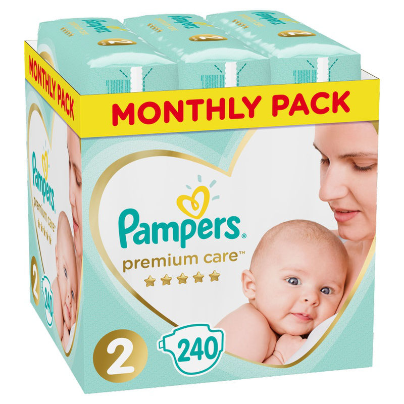 pampers premium care 2 240 buc