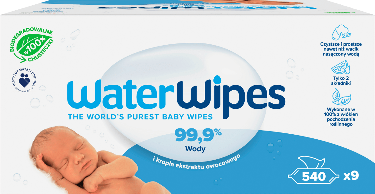 huggies waterwipes chusteczki