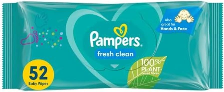 chusteczki pampers fresh clean z zamknięciem