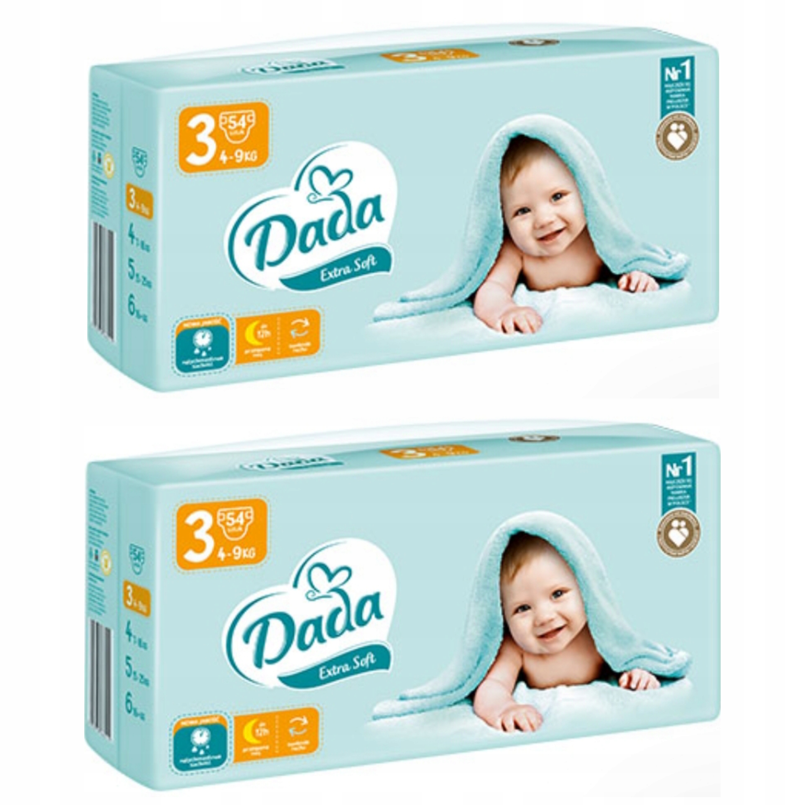 pieluchy dada extra care czy extra soft