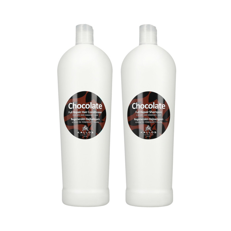 kallos cosmetics chocolate szampon włosów 1000 ml