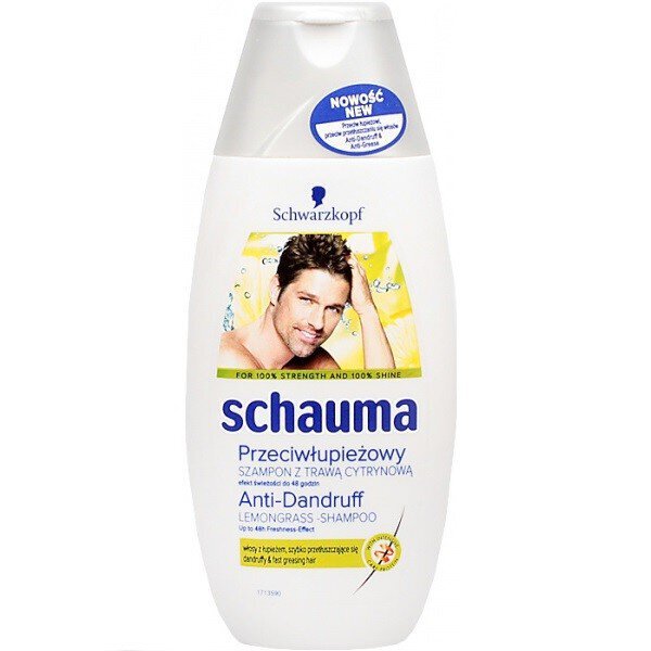 schauma lemon grass szampon dla mężczyzn