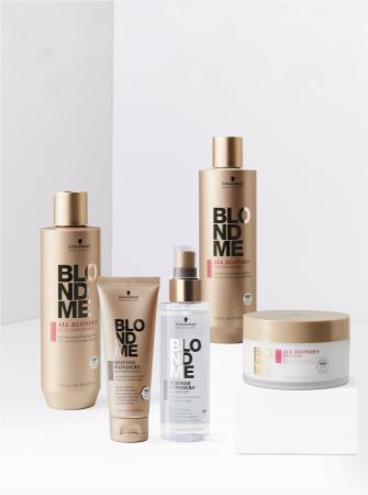 schwarzkopf professional blondme szampon wzmacniający do ciepłych odcieni blond