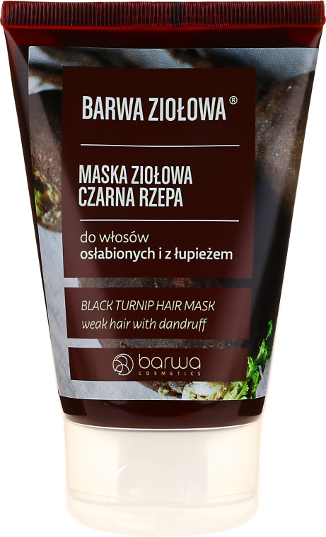 barwaherbal odżywka do włosów osłabionych i z łupieżem czarna rzepa