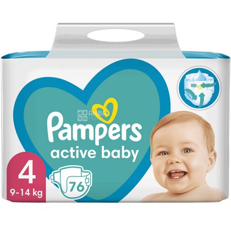 pampers ative baby 4