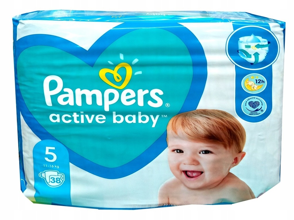 pampers pieluchy przedziały