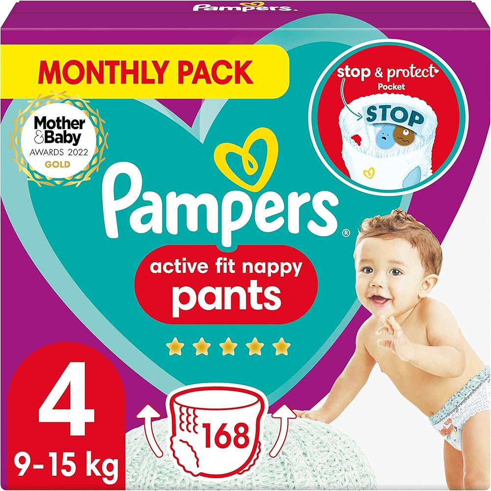 pampers active fit size 4 weight