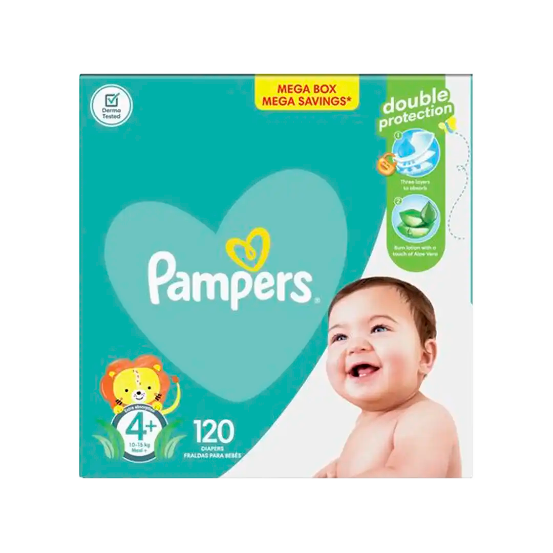 mega box pampers 4